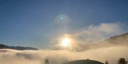 vacanza in fattoria - Mithilfe beim: Eier sammeln - Trentino-Alto Adige - Sonnenaufgang im Herbst - Schneiderhof
