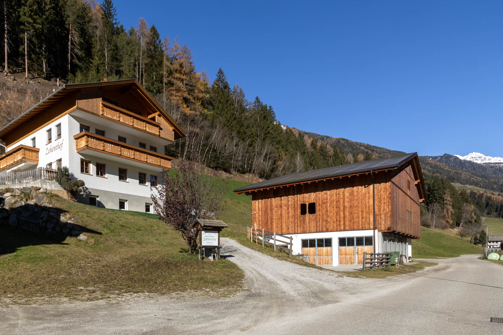 Ferien Bauernhof - Außenansicht Zehenthof - Ferienwohnung am Zehenthof