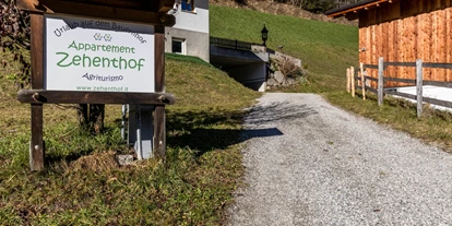 počitnice na kmetiji - Art der Unterkunft: Ferienwohnung - Trentino-Južna Tirolska - Auffahrt - Zehenthof