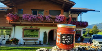 Urlaub auf dem Bauernhof - Wanderwege - Italien - hausemachte Produkte: Marmeladen, Honig aus biologischer Herkunft, Kräutersalz, Sirup, Säfte - Binterhof