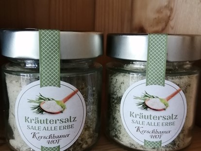 Urlaub auf dem Bauernhof - selbstgemachte Produkte: Kräuter - Italien - Kerschbamerhof im Süden Südtirols