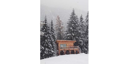 Urlaub auf dem Bauernhof - barrierefrei - Trentino-Südtirol - La casa sull'albero in inverno - Fiores Eco-Green Agriturismo e Azienda Agricola Biologica