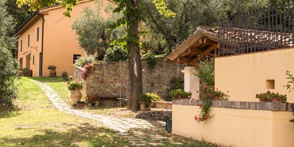 vacanza in fattoria - Terrasse oder Balkon am Zimmer - Montespertoli - Agriturismo La Romagnana