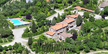 vacation on the farm - Gaiole in Chianti - Panoramic view  - Buccia Nera