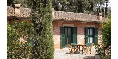 Urlaub auf dem Bauernhof - ideal für: Mitarbeit - Toskana - esterno appartamenti fiori - Razza del Casalone