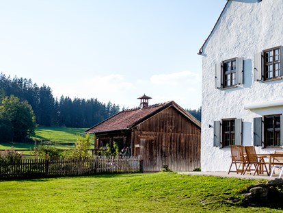 vacation on the farm - erreichbar mit: Fahrrad - Bavaria - Gesindehaus und Garten - Gut Grasleiten