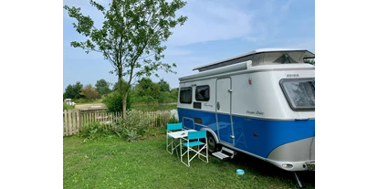 Urlaub auf dem Bauernhof - Schwimmmöglichkeit: Schwimmteich - Kaiser-Wilhelm-Koog - Camping an unserem Schwimmteich - Warfthof Wollatz - Nordseeurlaub mit Feinsinn