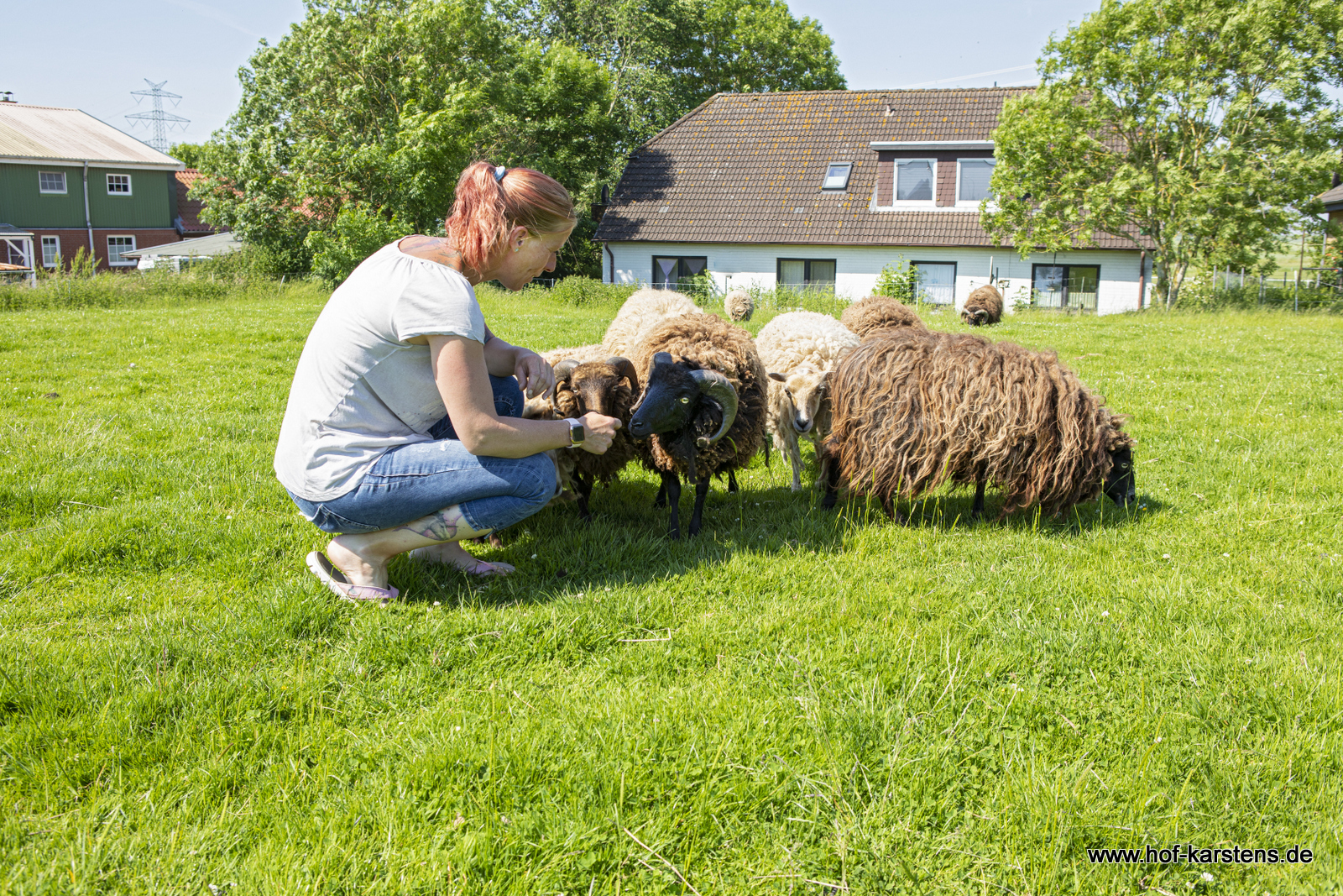 Urlaub auf dem Bauernhof: Streicheltiere - Ferienhof Karstens