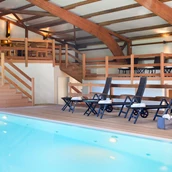 Vakantieboerderij - Schwimmbad ist für unsere Gäste inklusive - Bauernhof Koehlbrandt