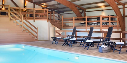 vakantie op de boerderij - Insel Fehmarn - Schwimmbad ist für unsere Gäste inklusive - Bauernhof Koehlbrandt