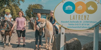 vacanza in fattoria - ideal für: Pärchen - Schleswig-Holstein - Bauernhof Lafrenz