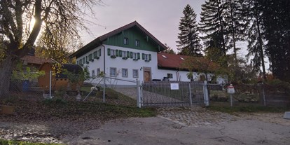 Urlaub auf dem Bauernhof - Tiere am Hof: Gänse - Bayerischer Wald - Michlshof im Herbst - Landgut Michlshof