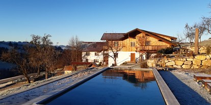 Urlaub auf dem Bauernhof - Schwimmmöglichkeit: Außenpool - Ganz (Oberndorf an der Melk) - Ferienhaus - Kornihof