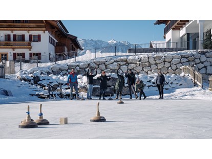 Urlaub auf dem Bauernhof - Österreich - Eisstockschießen - Feriengut Unterhochstätt
