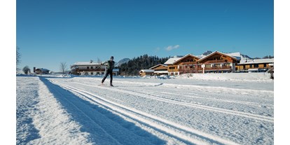 Urlaub auf dem Bauernhof - Schwimmmöglichkeit: Innenpool - Tirol - Langlaufen - Feriengut Unterhochstätt