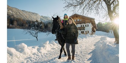 Urlaub auf dem Bauernhof - Tiroler Unterland - Reiten - Feriengut Unterhochstätt
