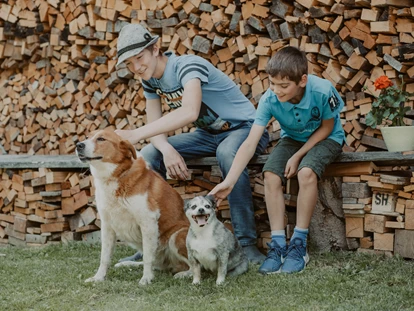 Urlaub auf dem Bauernhof - Hunde: erlaubt - Völs am Schlern - Haustiere sind willkommen - Gogerer Hof