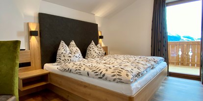 Urlaub auf dem Bauernhof - ideal für: Ruhesuchende - Hof (Saalfelden am Steinernen Meer) - Schlafzimmer - Appartement 3  - Finkhof Appartements