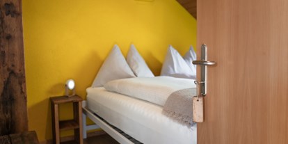 Urlaub auf dem Bauernhof - Art der Unterkunft: Ferienwohnung - Gänsbrunnen - Unsere Zimmer im 2. Stock vom Bauernhaus - Berghof Montpelon