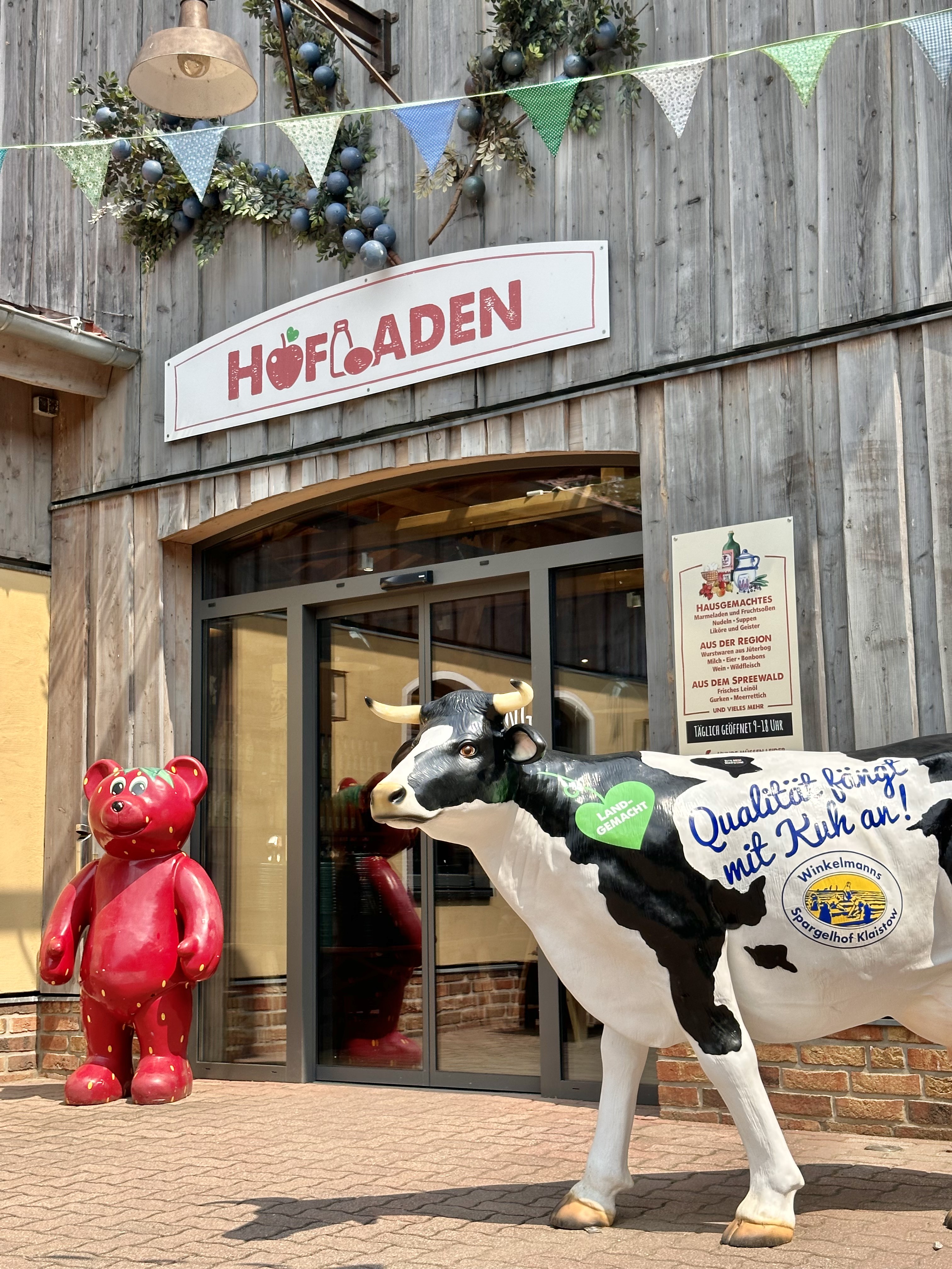 Ferien Bauernhof: Hofladen - Spargel- und Erlebnishof Klaistow