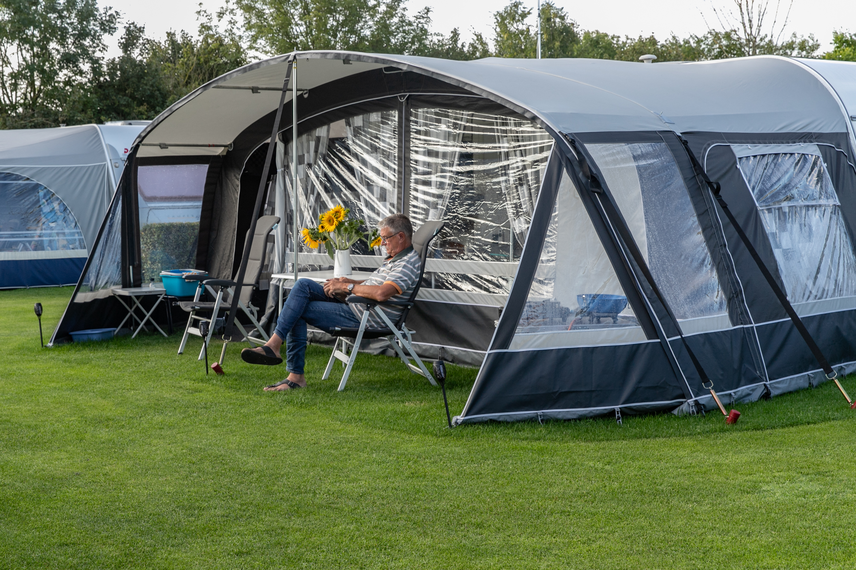 počitnice na kmetiji - Art der Unterkunft: Chalet - Kampeerplaats - minicamping De Visser