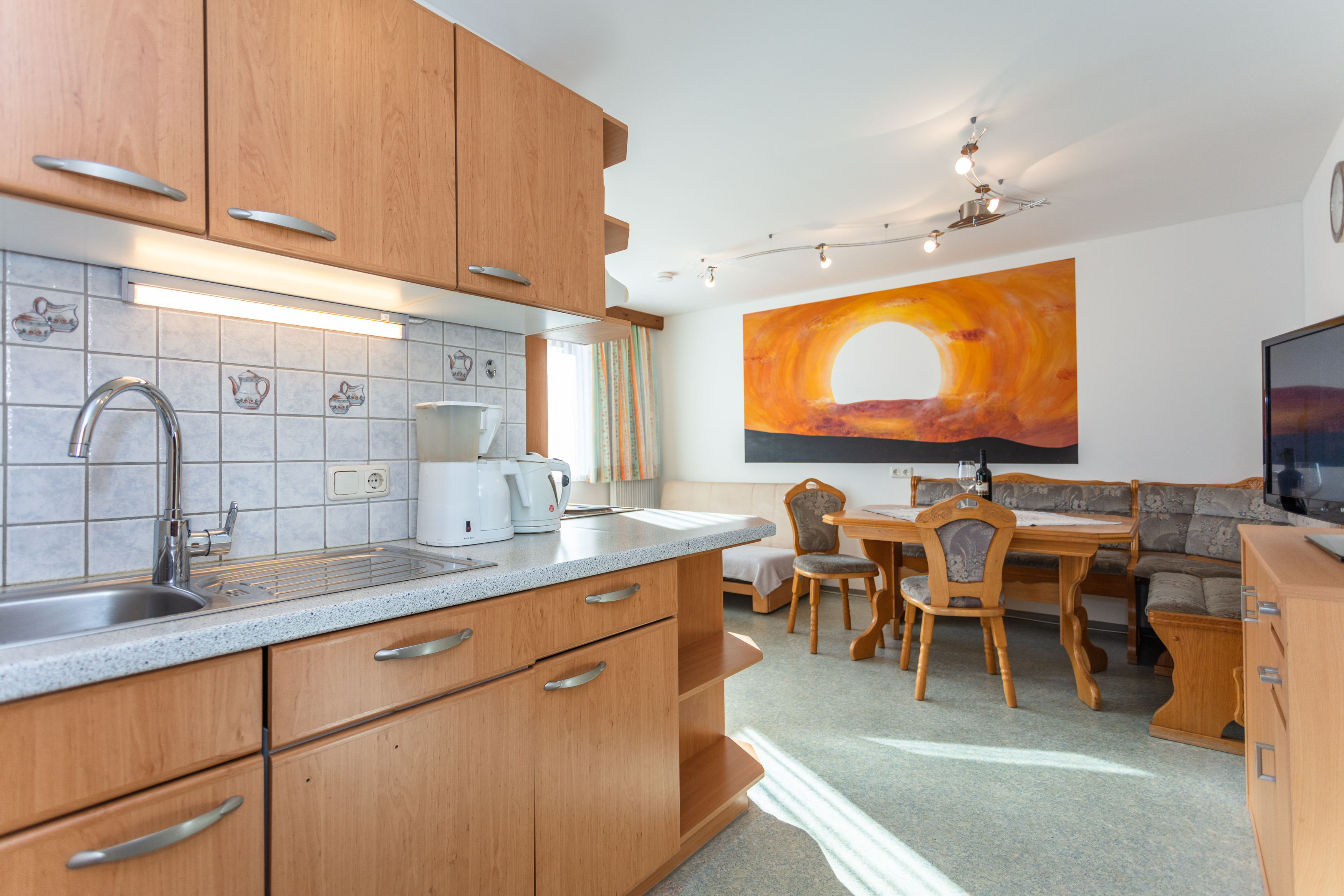 Bergbauernhof Familienparadies Oberhasenberghof Vorstellung der Zimmer Ferienwohnung Morgensonne