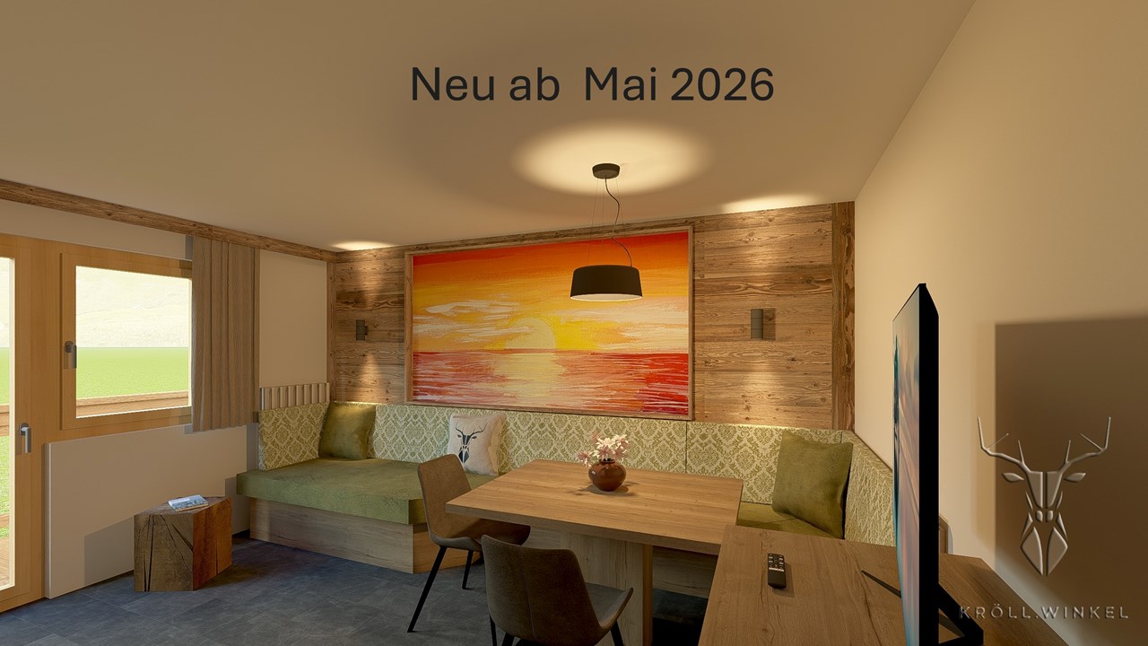Bergbauernhof Familienparadies Oberhasenberghof Vorstellung der Zimmer Ferienwohnung Morgensonne