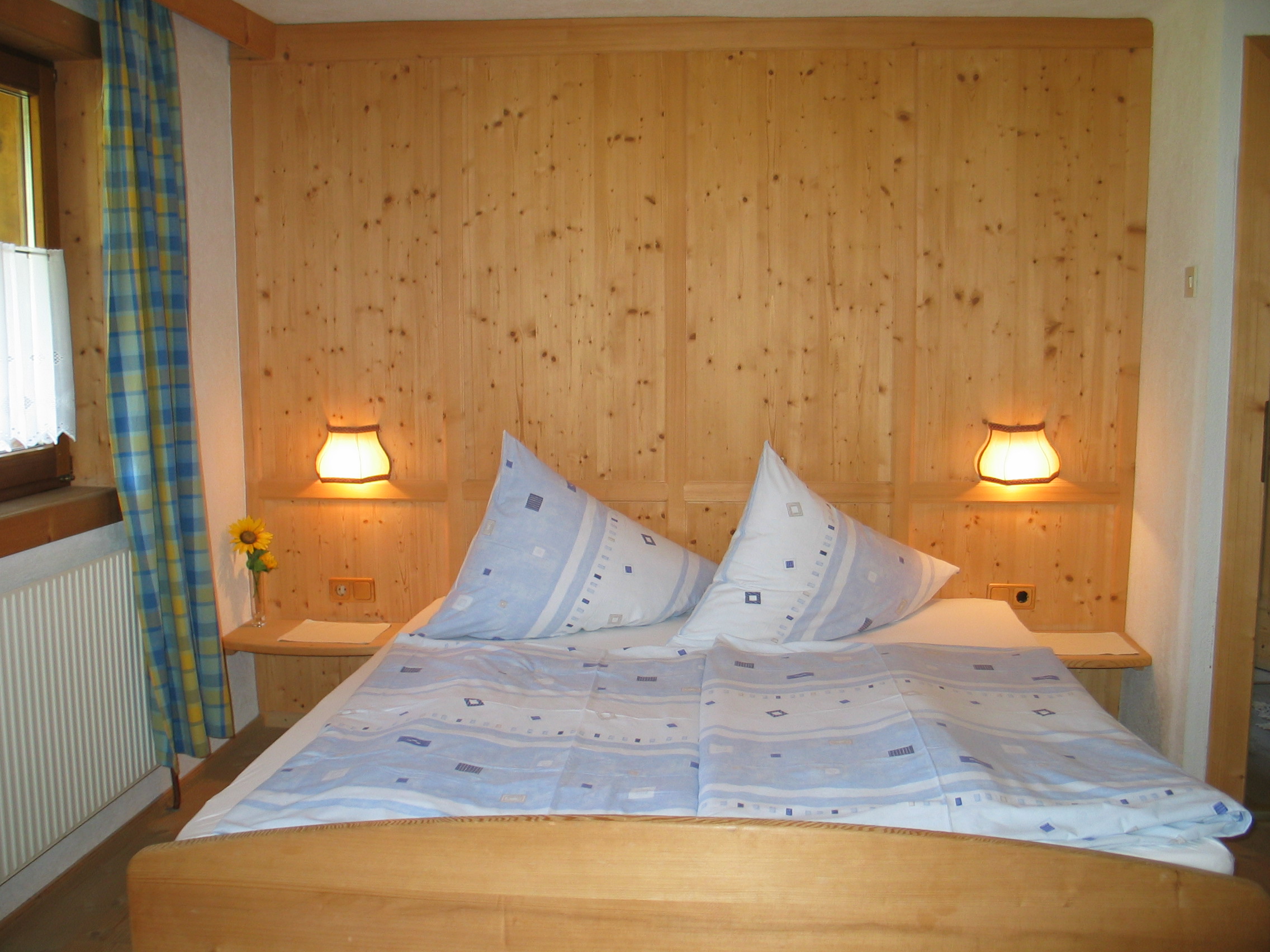 Ferien Bauernhof: Doppelzimmer OG mit Balkon - STERNHOF