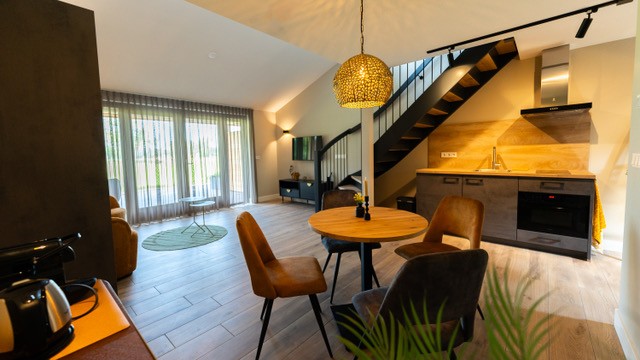 Urlaub auf dem Bauernhof - Schwimmen - Appartement 55qm - Ferienappartements Schoapdiek Huuskes auf Skop'nboer