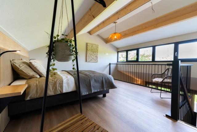 Ferien Bauernhof: Appartement 55qm - Ferienappartements Schoapdiek Huuskes auf Skop'nboer