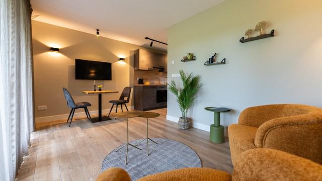 Ferien Bauernhof: Appartement 38qm - Ferienappartements Schoapdiek Huuskes auf Skop'nboer