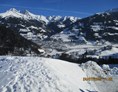 Ferien Bauernhof: Aussicht auf Matrei im Winter - Lampeterhof