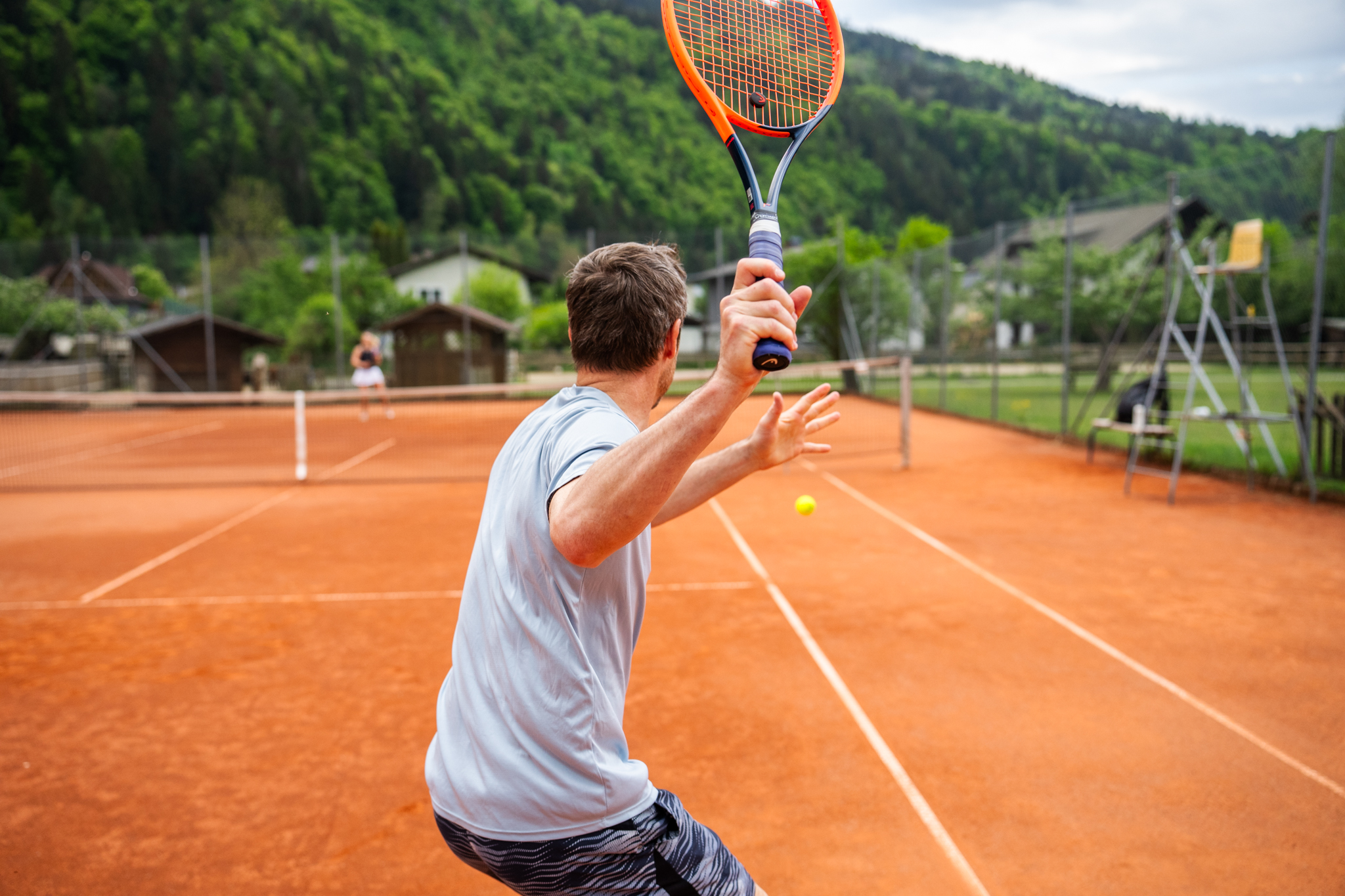 Ferien Bauernhof: Tennisplatz - Familiengut Burgstaller