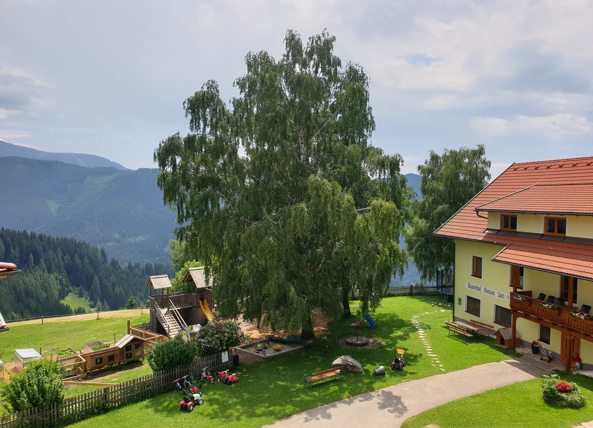 počitnice na kmetiji - Urlaub auf der Alm - Baby- & Kinderbauernhof im Sommer in Kärnten - Bauernhof Pension Juri