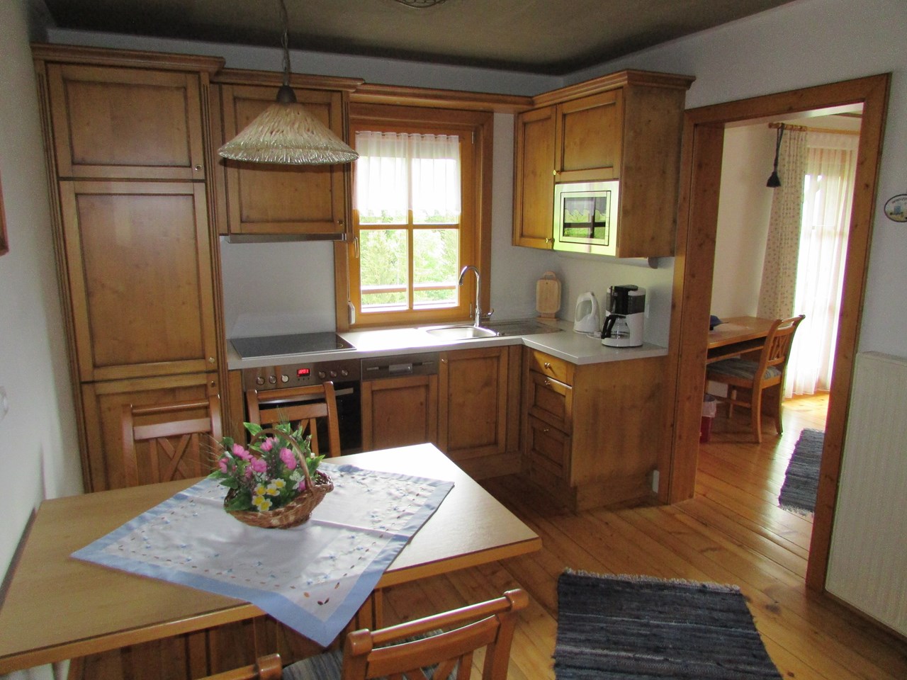 Waldpension Ranner Vorstellung der Zimmer Ferienwohnung Morgensonne