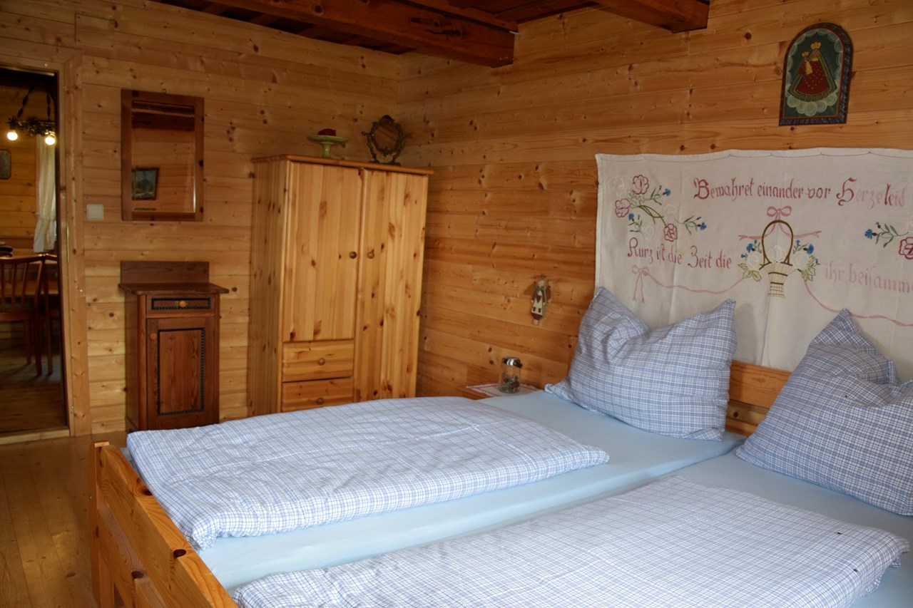 Biohof Brunner - Brunner Hütte Presentazione delle stanze Camera doppia al piano terra