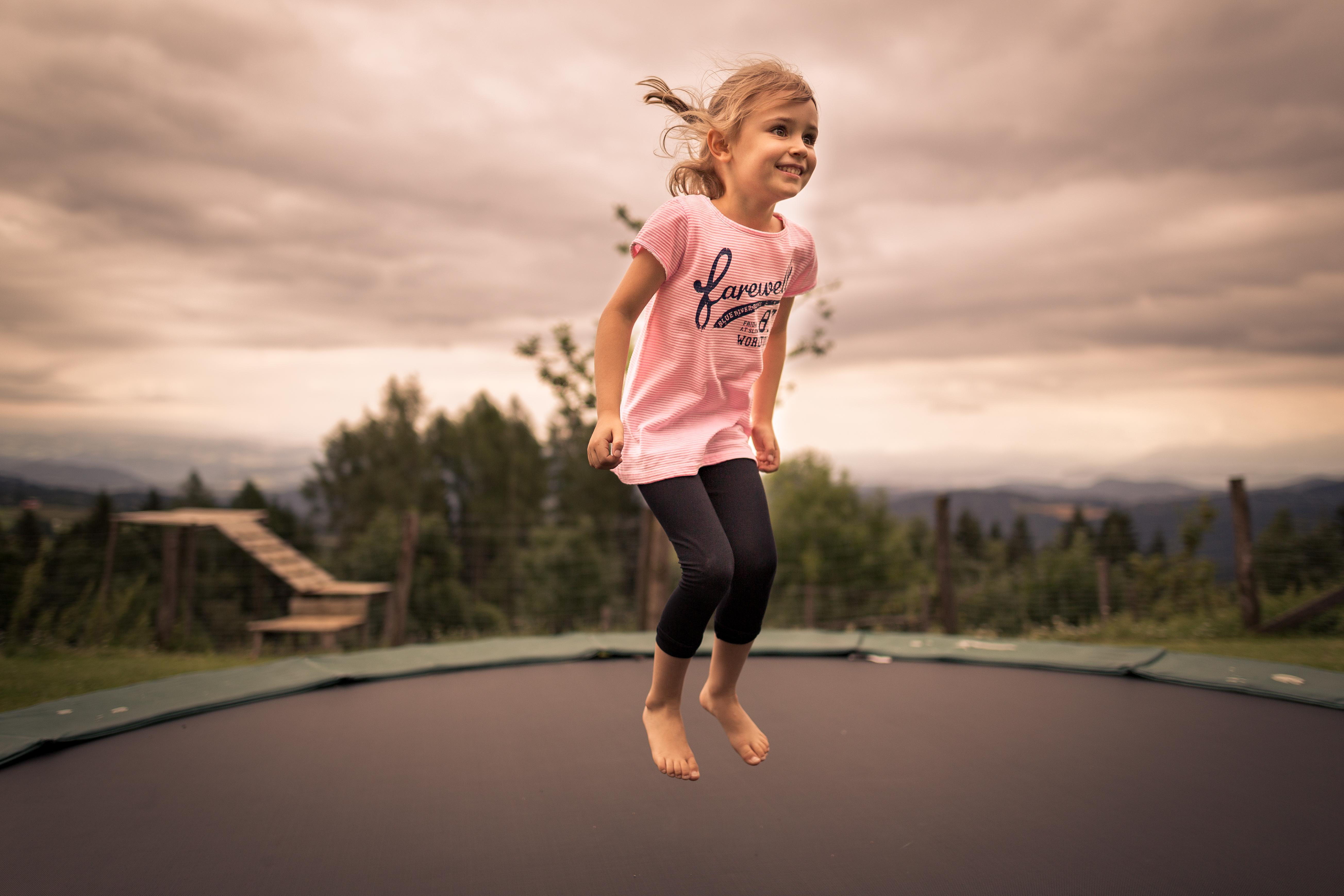 Unterkunft: Trampolinspringen - Hochleben Chalets