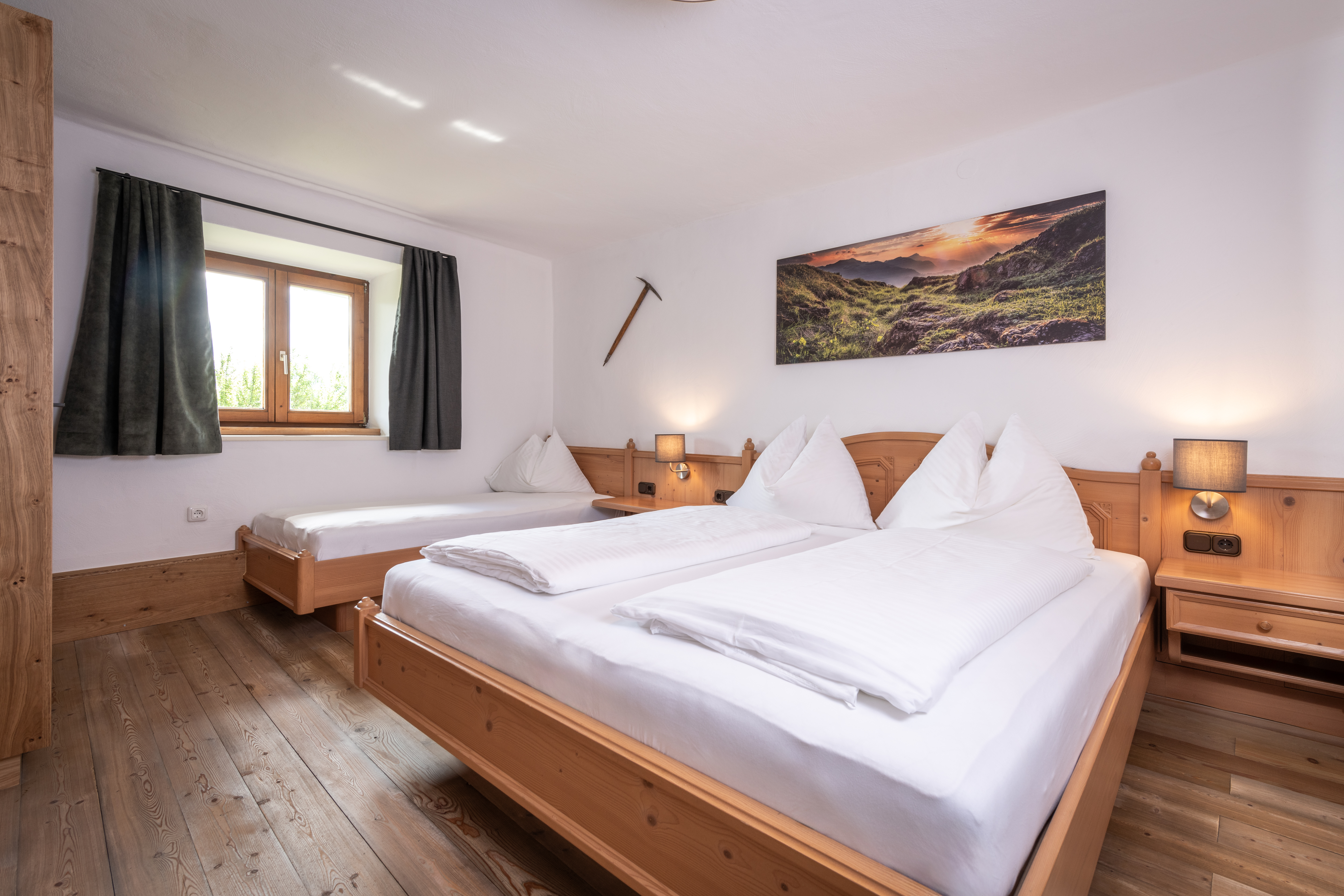 Hinterburghof Vorstellung der Zimmer Appartement Schwalbenwand