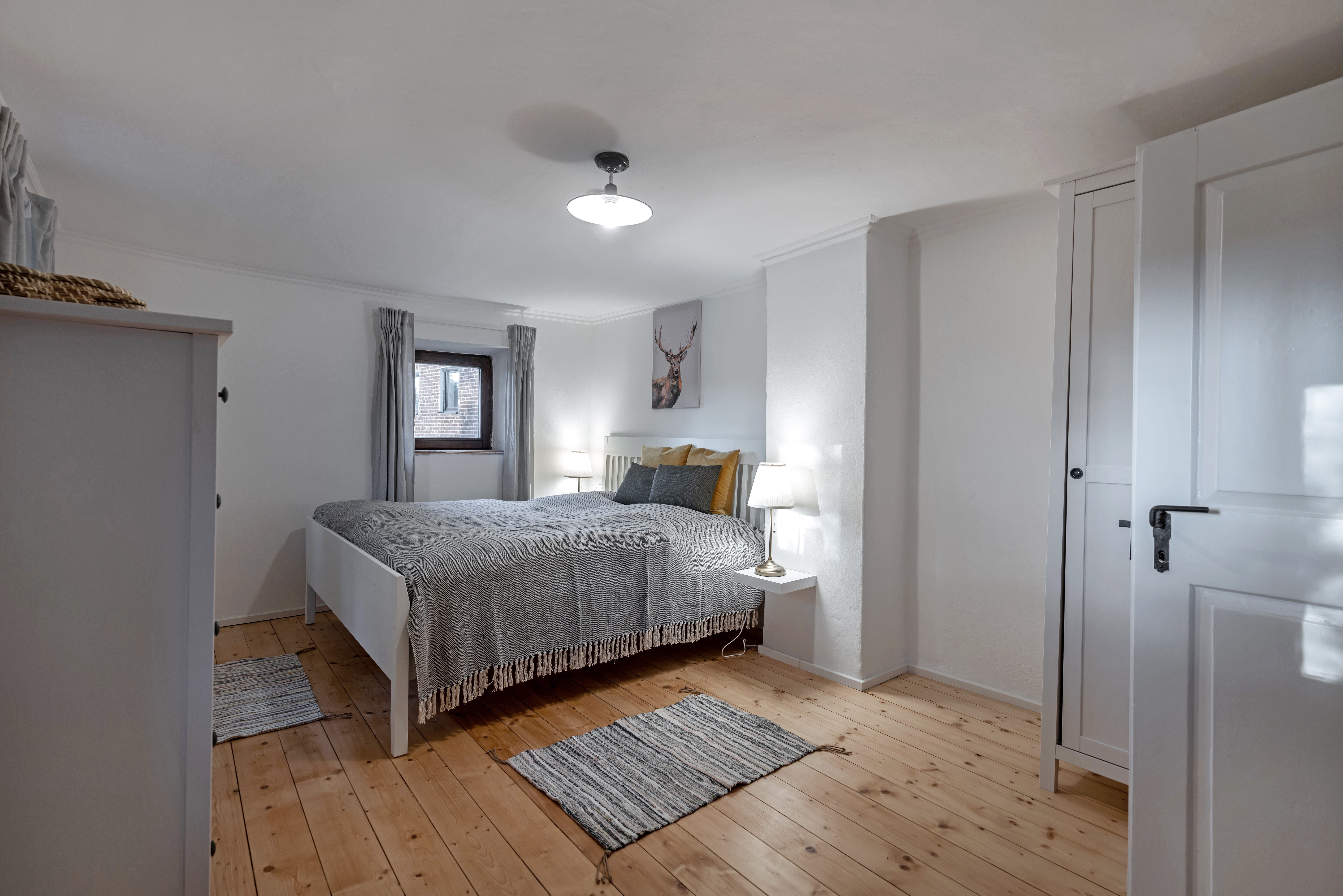 odmor na imanju - Schlafzimmer Teich/Koppelblick - Ferienhof Schmelcher Ferienhaus Stoi