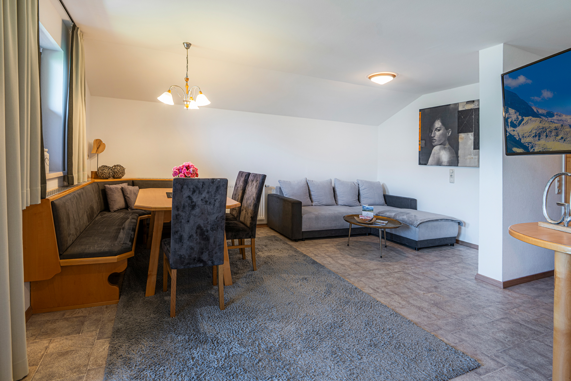 Unterkunft: Appartment Hochkönig Wohnraum - Ferienwohnung Hochkönig