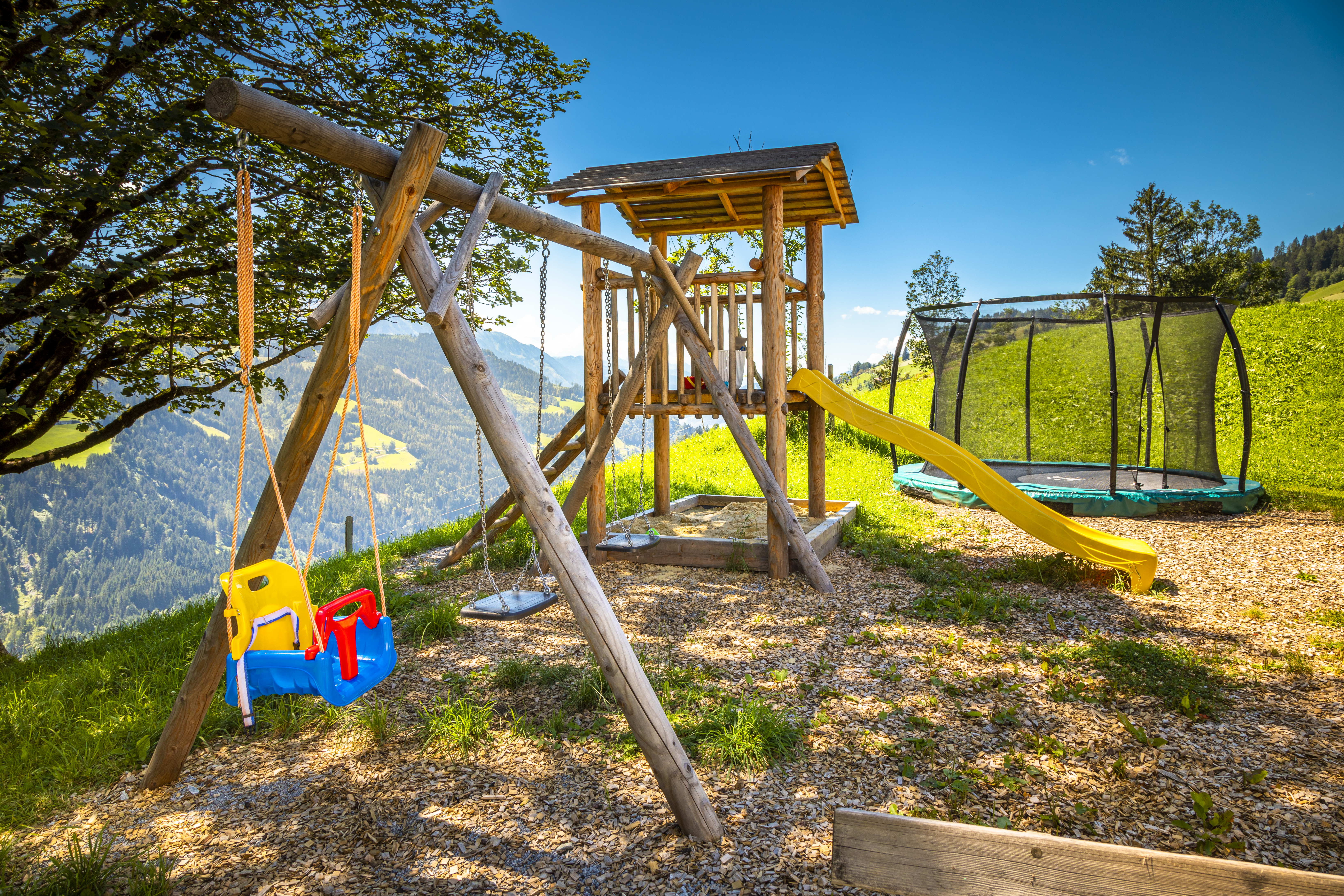 Urlaub auf dem Bauernhof - Ramsau am Dachstein - Spielplatz - Lindbichlhof 