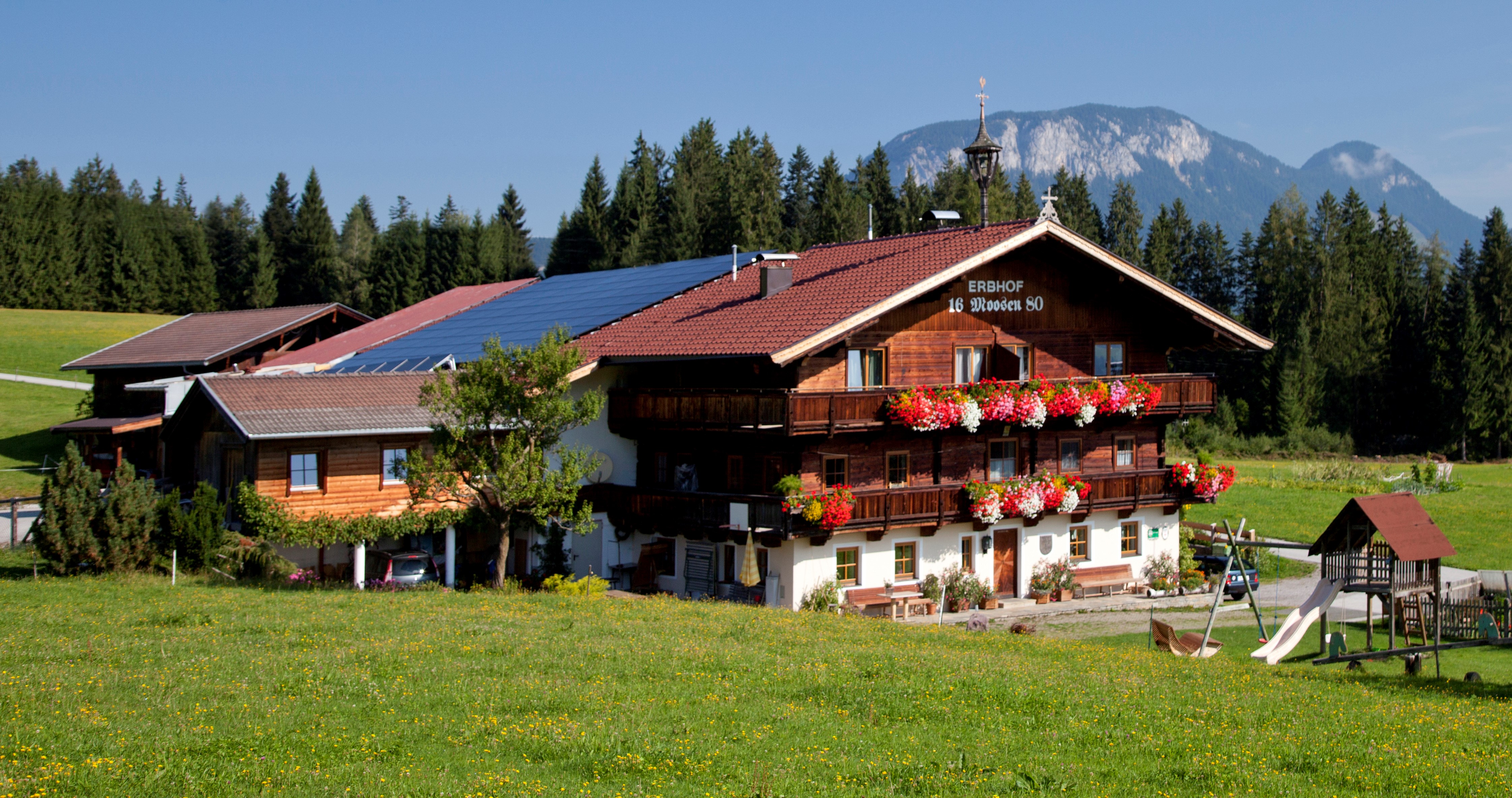 Unterkunft: Hausansicht - FeWo "Alpenrose"