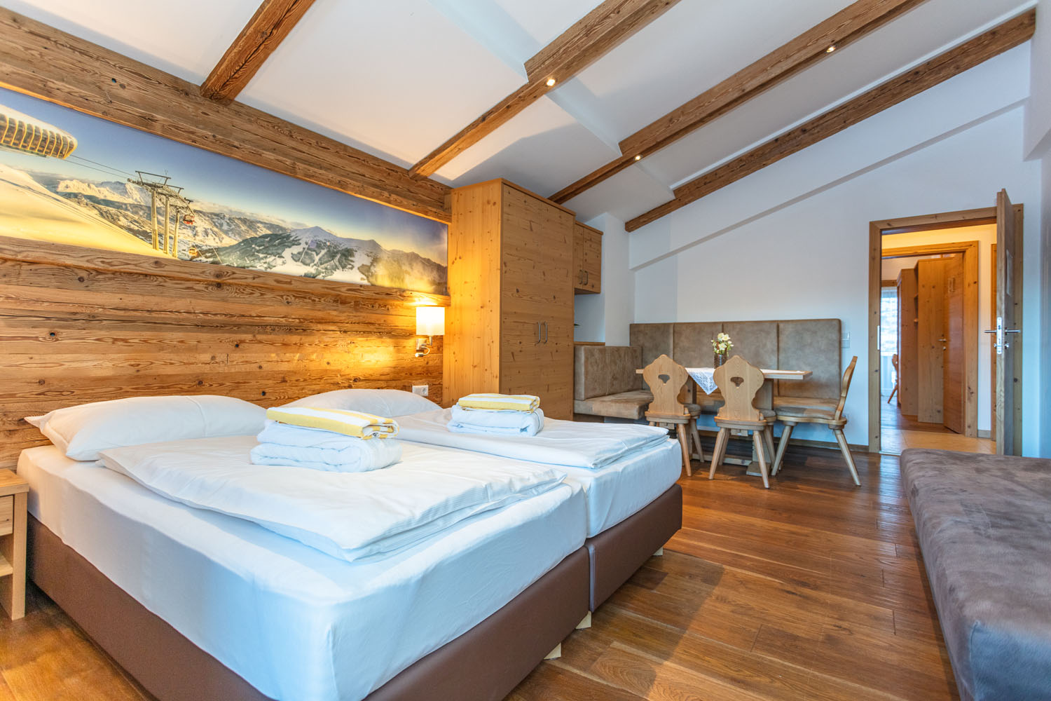Unterkunft: Schlafzimmer 1 - Ferienwohnung Hochkogel