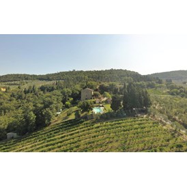Ferien Bauernhof: Das Bauernhaus ist von Weinbergen, Olivenhainen und Wäldern umgeben. Eine Oase der Ruhe. - Agriturismo La Tinaia