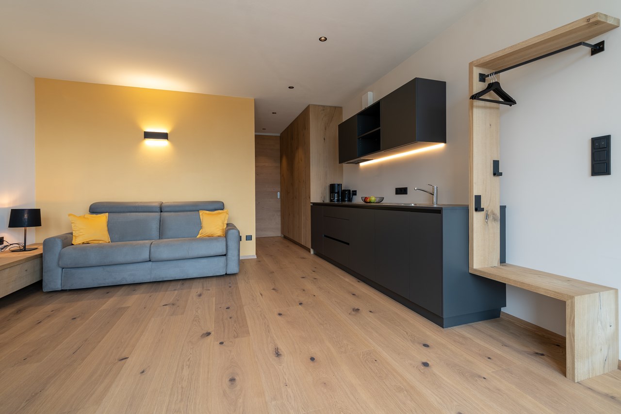 Feldhof Présentation des chambres Mousse/sable d'appartement