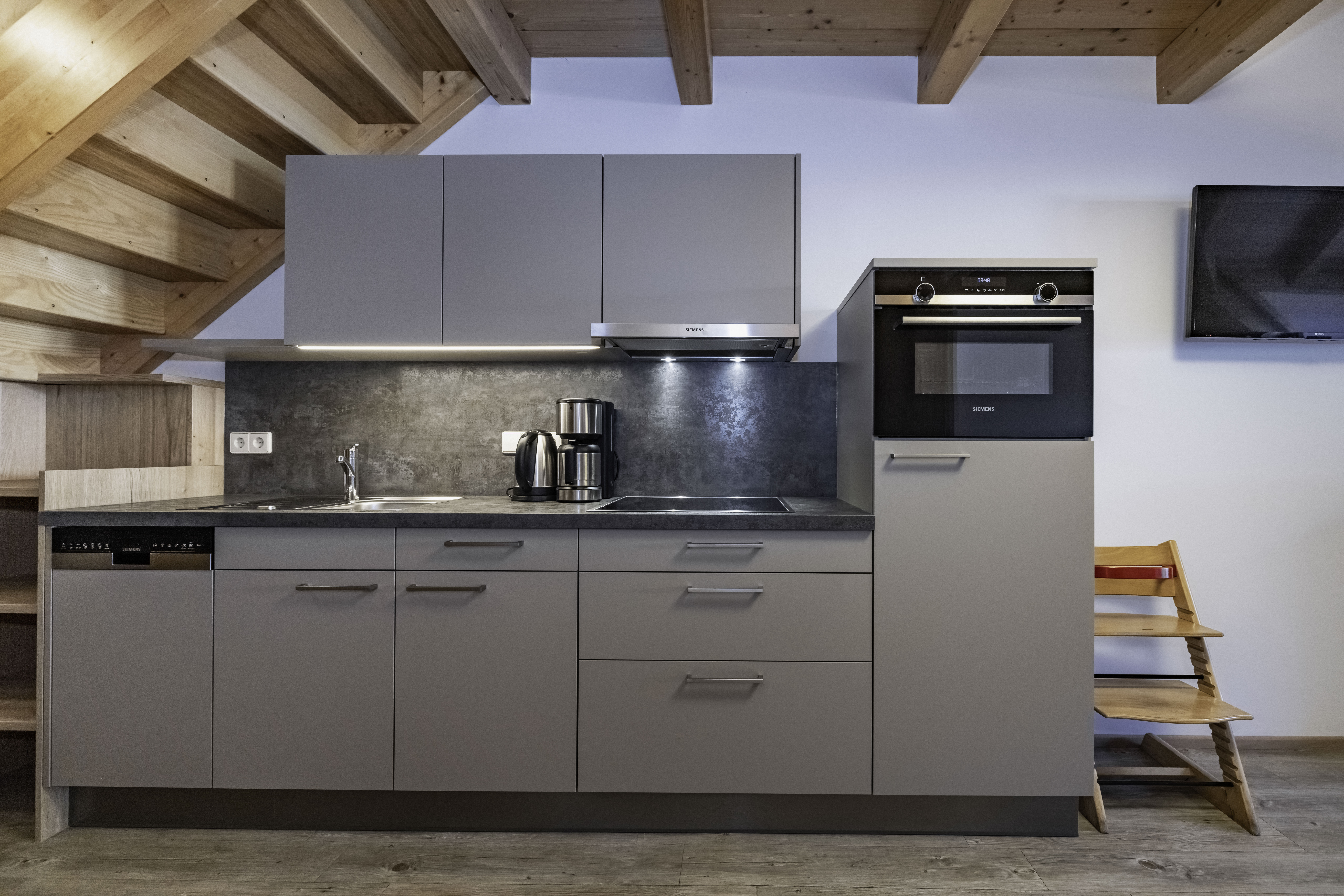 Ferien Bauernhof: nawu_apartments_Küche _Apartment_Sonnenröschen - nawu apartments**** & Restaurant, die neue Leichtigkeit des Urlaubs