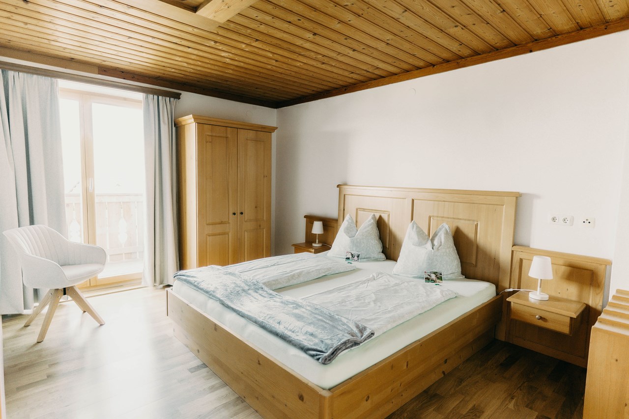 Petra und Albert Zopf/ Feichtingerhof Presentatie van de kamers Appartement 2