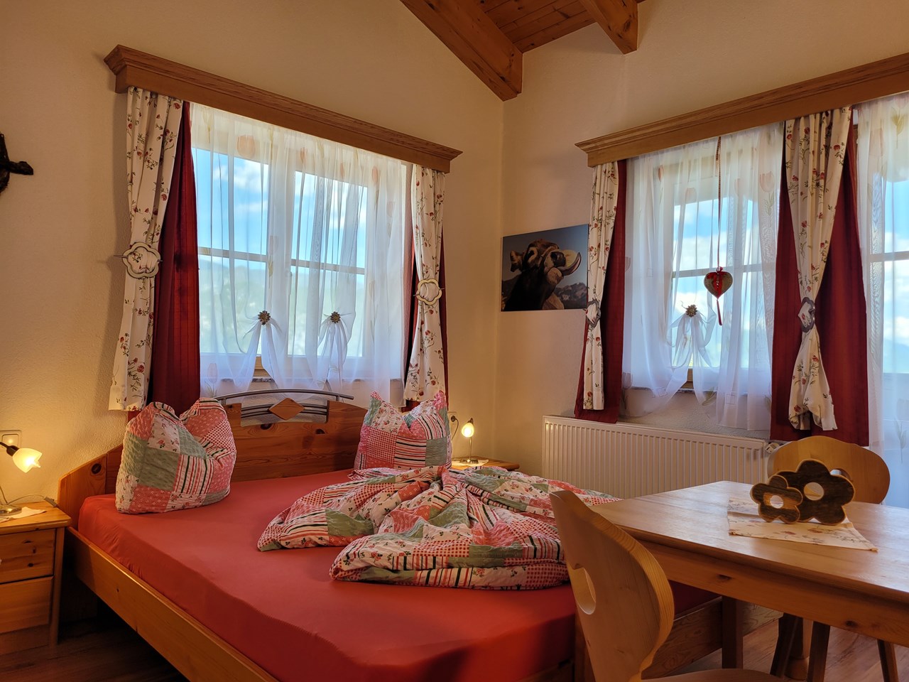 Familienbauernhof Christa Presentation of the rooms Apartment Pyhrgas