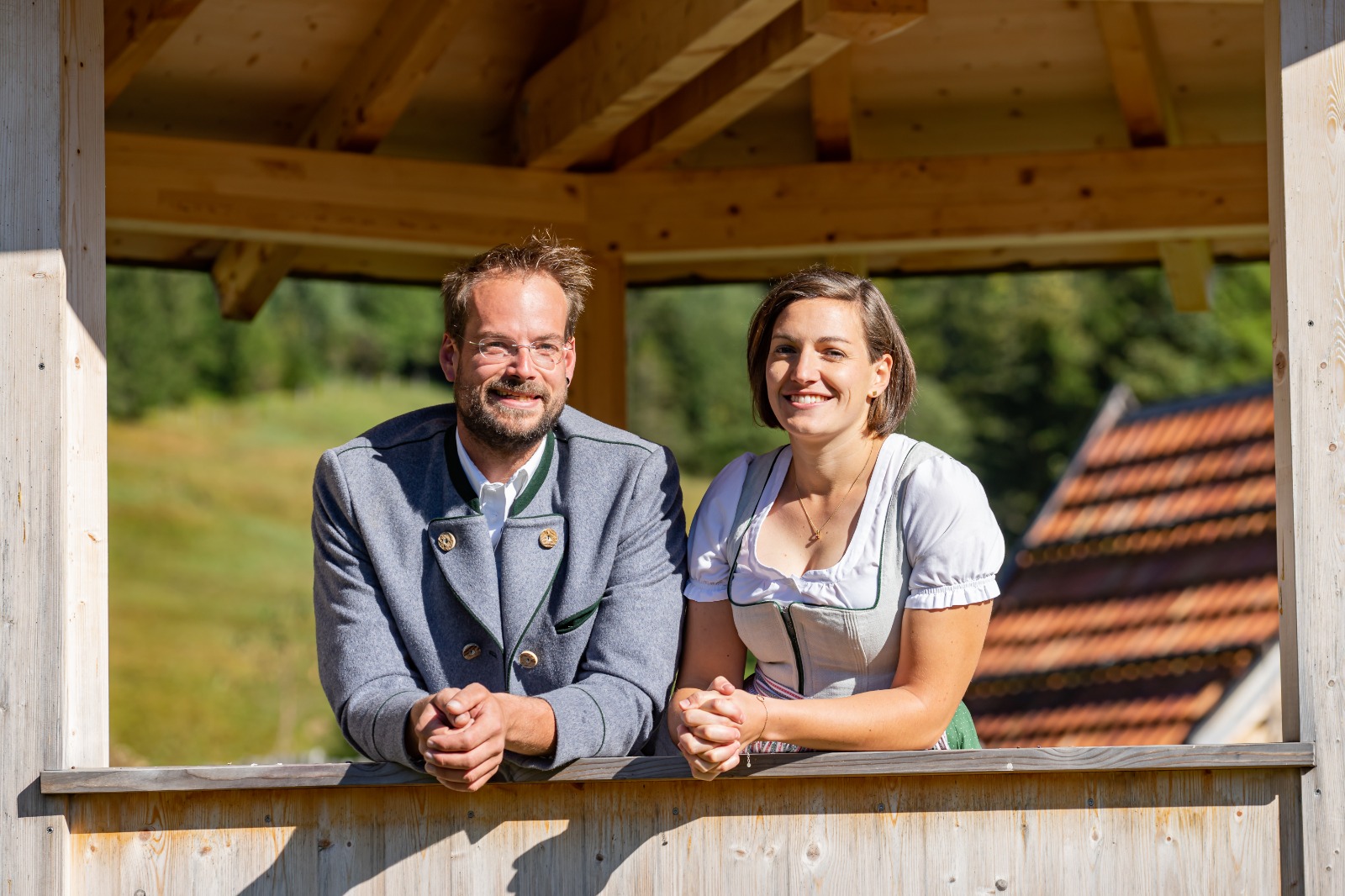 Ferienhof Alpe Berg domaćin Pia i Stefan Steurer