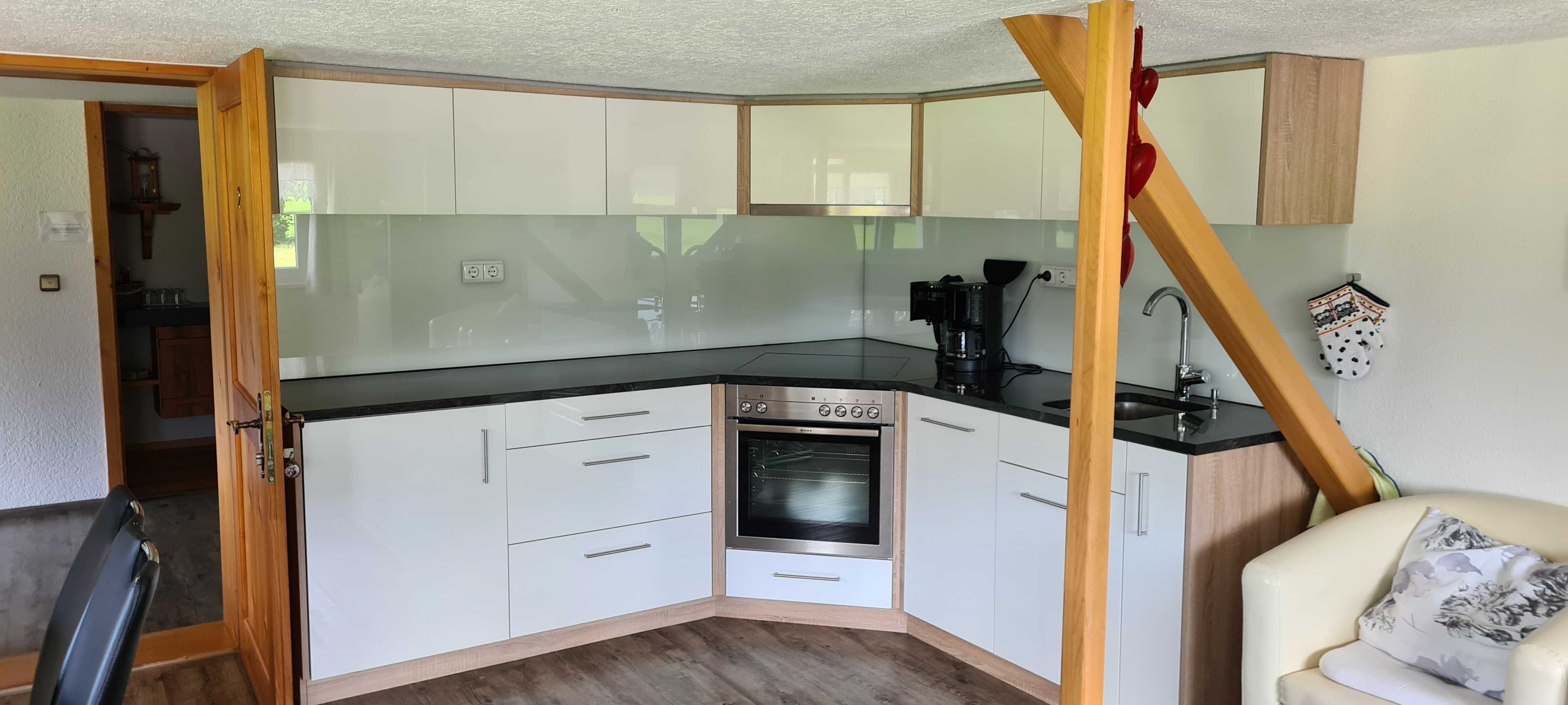 Ferienhof Alpe Berg Prezentacija soba potpuno opremljene kuhinje